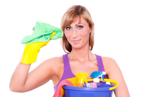 Professional one off cleaning in a home living area