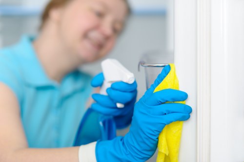 Deep carpet cleaning equipment removing dirt from fibers