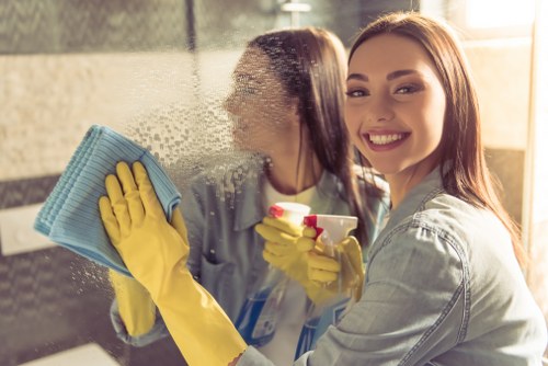 Spot treatment for mattress stains on a bed surface