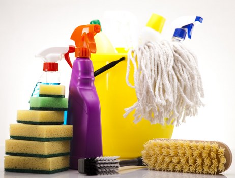 Cleaned clothing prepared for careful pressing